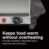 Proctor Silex Buffet Server & Food Warmer, Adjustable Heat, for Parties, Holidays and Entertaining, Two 2.5 Quart Oven-Safe Chafing Dish Set, Stainless Steel(Two 2.5 Quart Oven-Safe Chafing Dish Set)