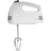 Proctor Silex Easy Mix 5-Speed Electric Hand Mixer with Bowl Rest, Compact and Lightweight, 100 Watts of Peak Power, White (62515PS)(White)