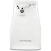 Proctor Silex Power Electric Automatic Can Opener for Kitchen with Knife Sharpener, Twist-off Easy-Clean Lever, Cord Storage, Red (75226)(White)